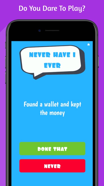 Never Have I Ever : Party Game