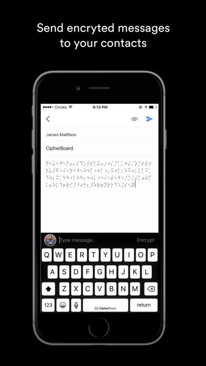 CipherBoard: secure keyboard