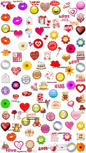 Mother's Day Stickers Pack for iMessage(圖3)-速報App