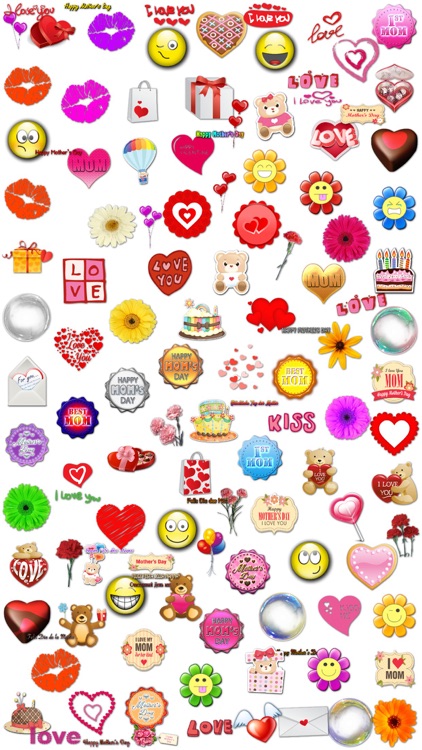 Mother's Day Stickers Pack for iMessage