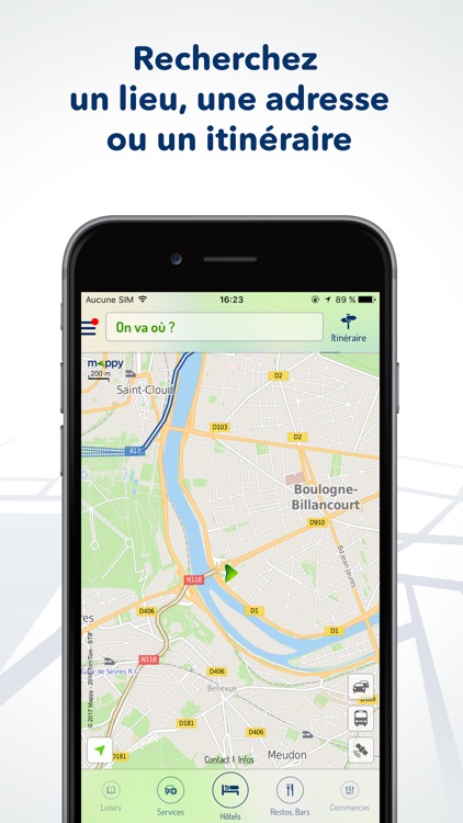 Mappy – Plan, Comparateur d’itinéraires, GPS