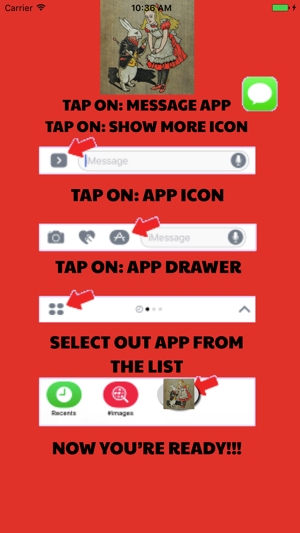 Alice's Adventures in Wonderland for iMessage(圖2)-速報App
