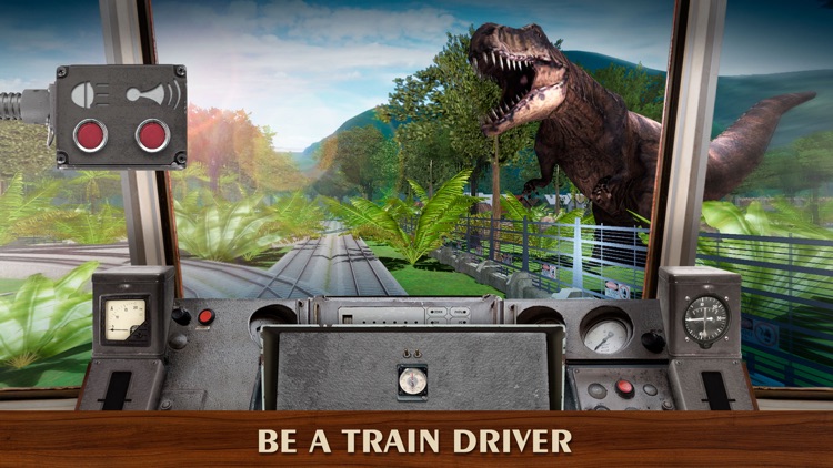 Jurassic Dino Railway Racing Simulator