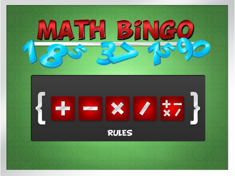 Math Bingo! screenshot 3