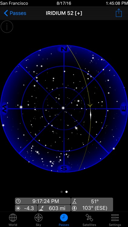 GoSatWatch - Satellite Tracking screenshot-3