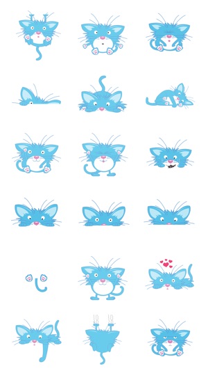 Adorable Kitties Stickers Pack - Pop Bottle Studio(圖4)-速報App