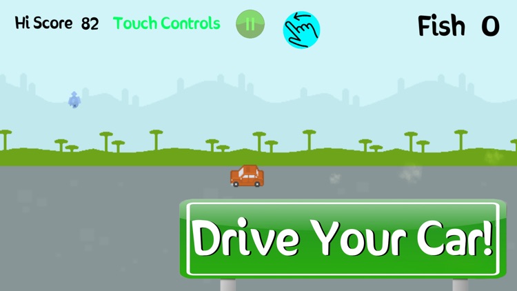 Dodgy Fish: Protect Your Car from a Trout Torrent! screenshot-0