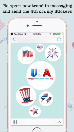 Animated 4th Of July Emojis For iMessage(圖5)-速報App