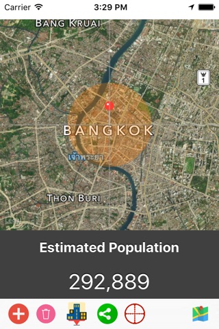 PopulationMap screenshot 4
