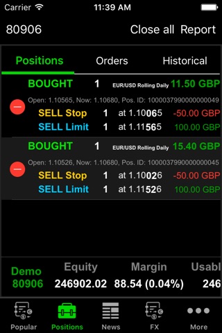 Intertrader – Trading App screenshot 2