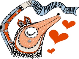 The perfect sticker pack to show your foxy mama how much you care