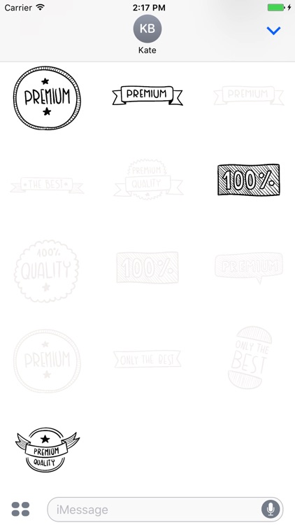 Animated Cute Premium Stickers