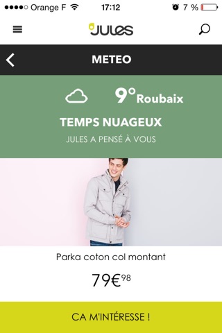 Jules - mode homme, looks tendances & shopping screenshot 4