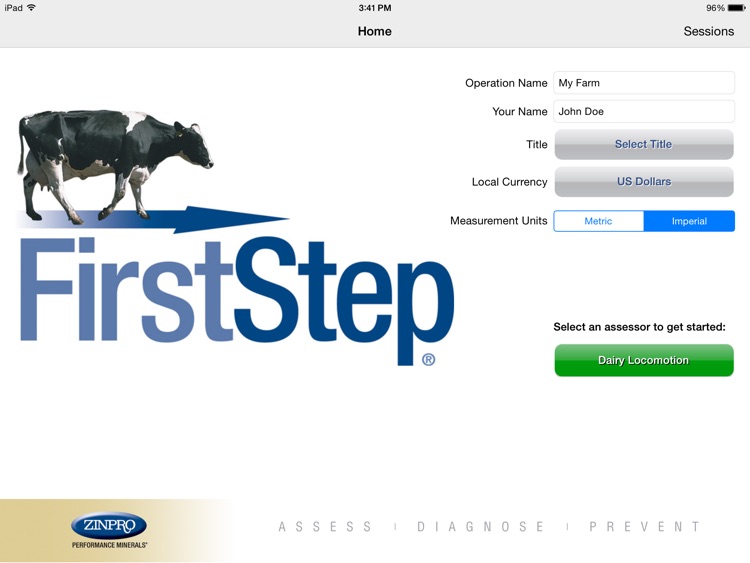 Zinpro First Step App