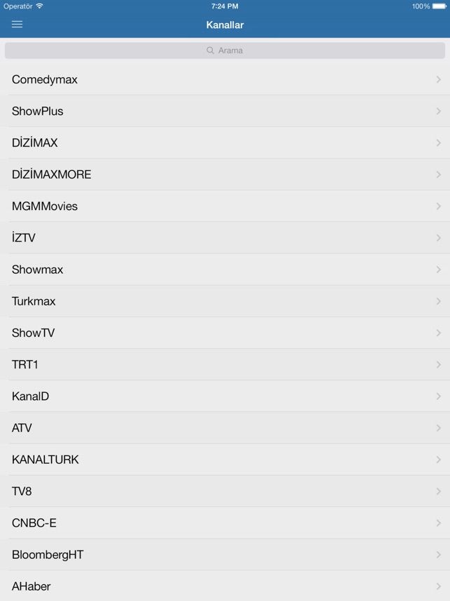 Türk Televizyon Free (iPad sürümü)(圖1)-速報App