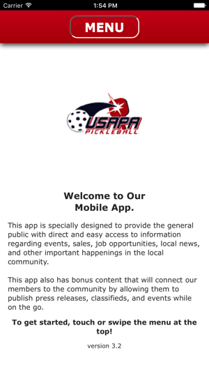 USAPA Pickleball Mobile App(圖1)-速報App