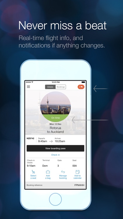Air NZ mobile app