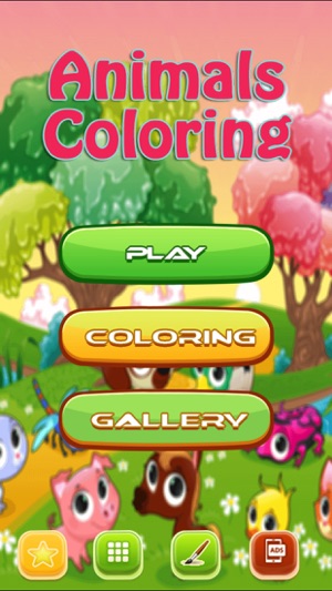 Kids Animals Coloring - Draw for Kids