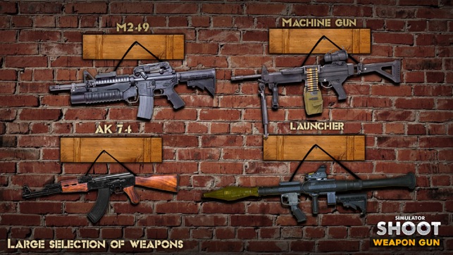 Simulator Shoot Weapon Gun(圖2)-速報App