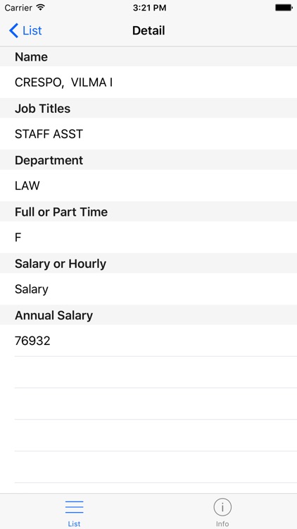 Chicago Employees - Names, Salaries, and Positions screenshot-4