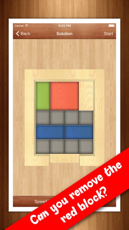 Red Block - Slide puzzle to remove blocks in board