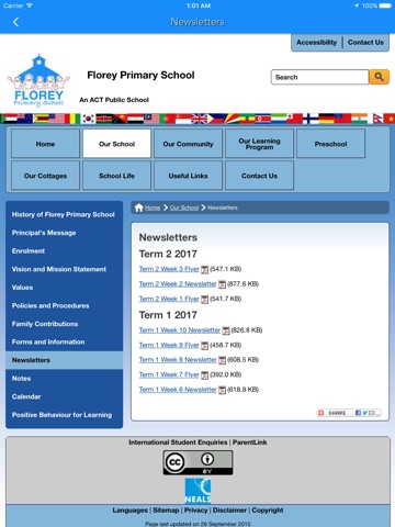 Florey Primary School screenshot 2