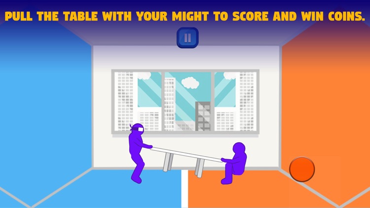 Tug The Table - Soccer Physics Sumotori Dreams War screenshot-0