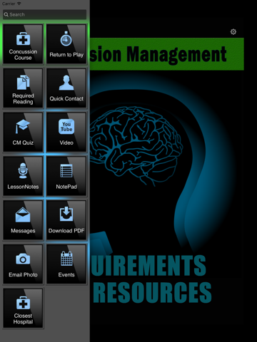 Concussion Management - náhled