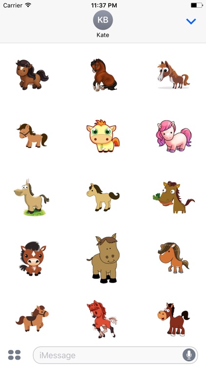 Horses Stickers