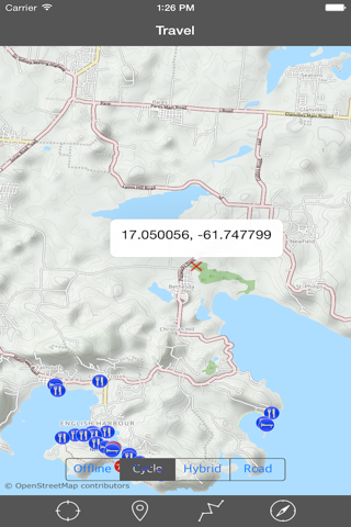 ANTIGUA – GPS Travel Map Offline Navigator screenshot 4