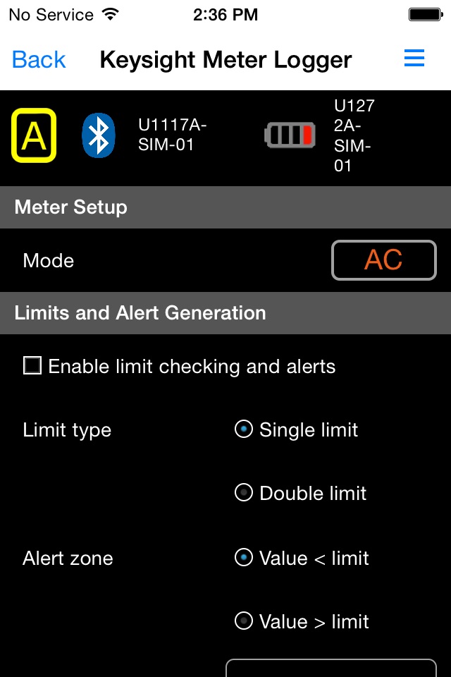 Keysight Meter Logger screenshot 3