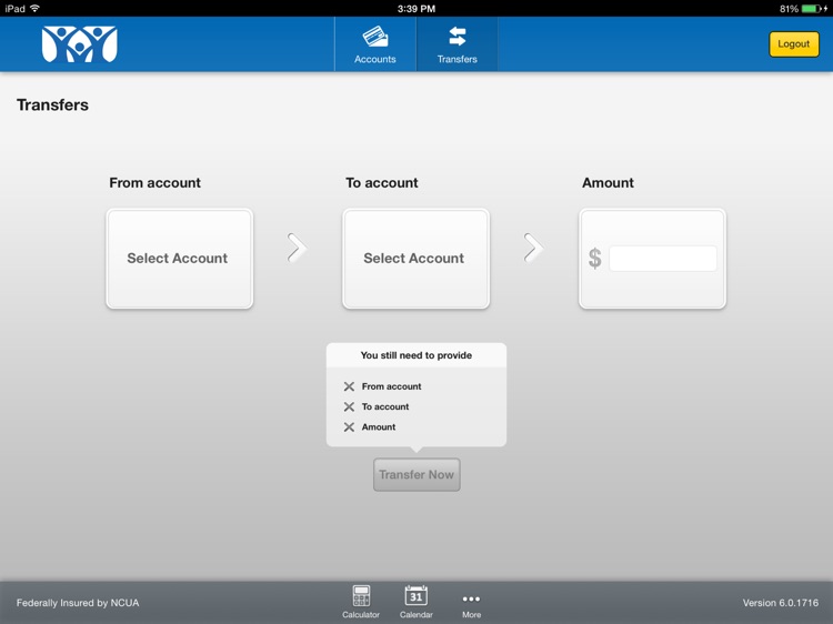 Atlantic City Electric Company EFCU Tablet screenshot-3