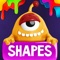 Icon Sorting Shapes: Toddler Kids Games for girls, boys