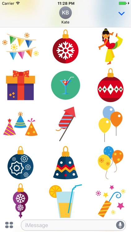 Celebration Stickers for iMessage