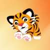 Tiger Cute - Collection Stickers