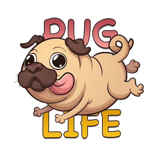 PugLife - Pug Emoji & Stickers icon