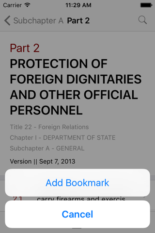 22 CFR - Foreign Relations (LawStack Series) screenshot 3
