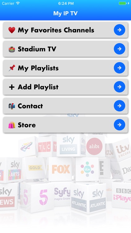 IP TV - Watch Live TV - M3U Playlist Player