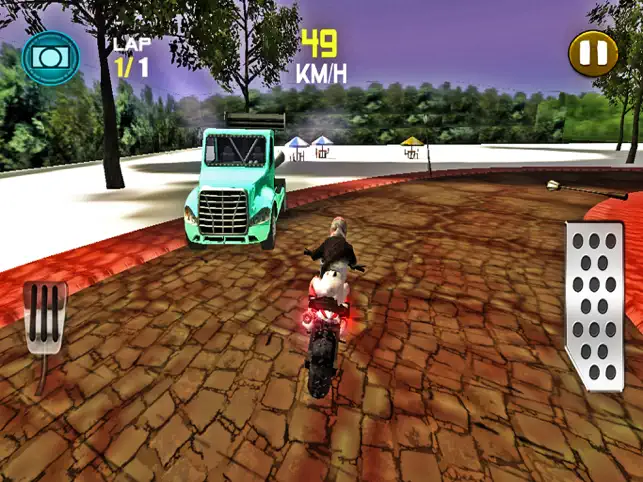 Bike Highway Traffic Rider Game, game for IOS