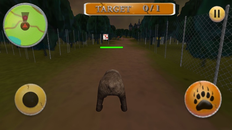 Wild Angry Animal Bear Simulator 3D screenshot-3