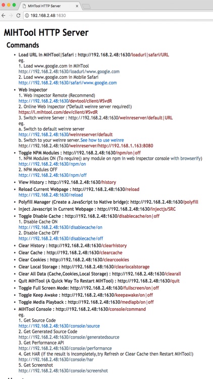 MIHTool Basic - Web Debugger screenshot-3