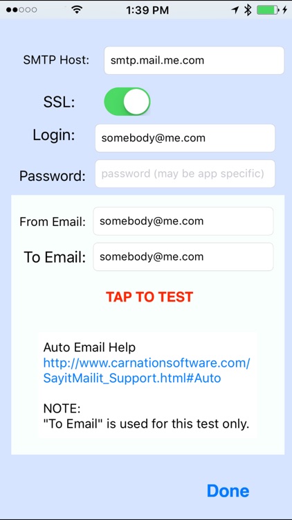 Say it Mail it Recorder