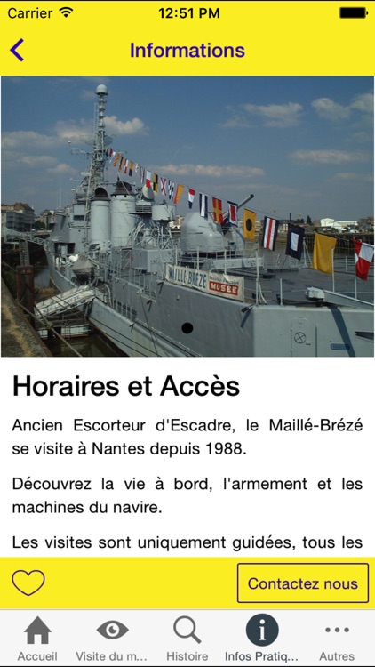 Musée Naval Maillé Brézé screenshot-3