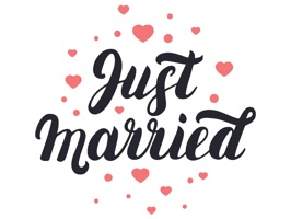 Just Married Wedding Planner Sticker Pack