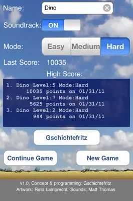 Game screenshot Blue Dino hack