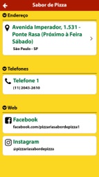 Pizzaria Sabor de Pizza Captura de tela 3