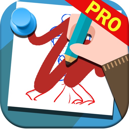 Draw & Paint Chibi Cartoon Photo Games Pro Icon