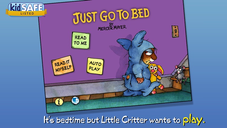 Just Go to Bed - Little Critter screenshot-0