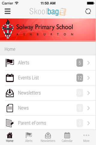 Solway Primary School - Skoolbag screenshot 2