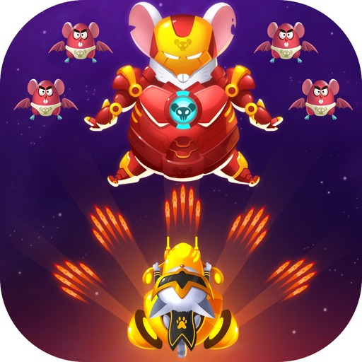 Cat Shooter: Space Attack iOS App